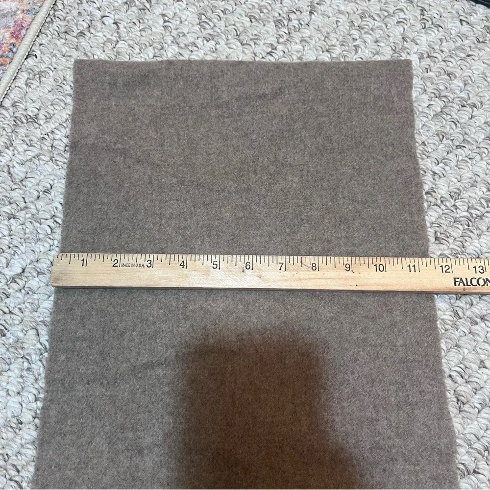 Alviero Martini 1ª Classe 100% Wool Scarf Made in Italy Beige Wrap free shipping